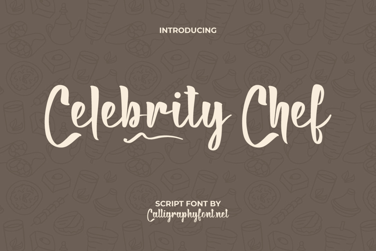Celebrity Chef Font