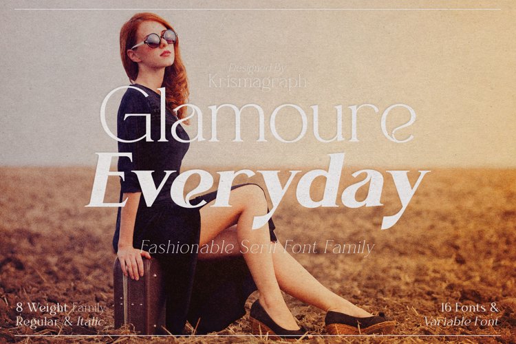 Glamoure Everyday Font