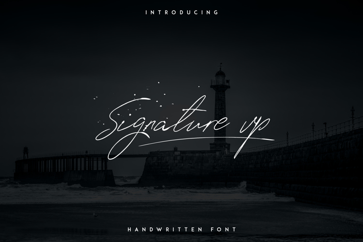 SIGNATURE VP - HANDWRITTEN FONT