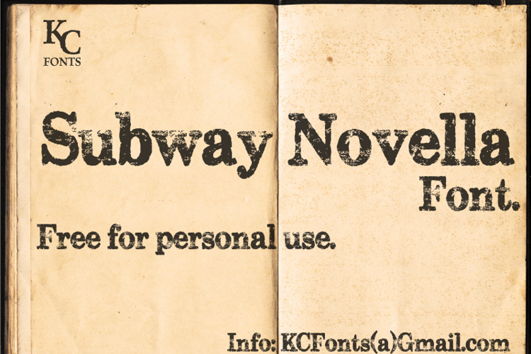 Subway Novella Font