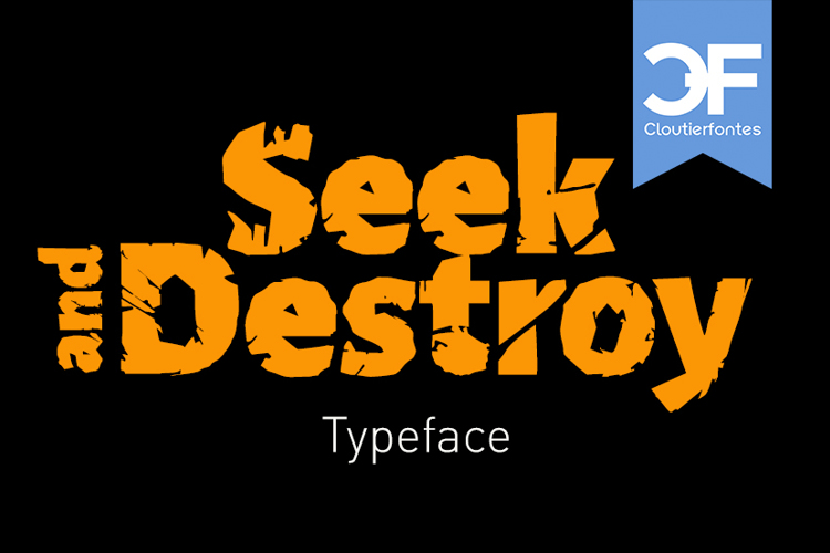 CF Seek and Destroy PERSO Font
