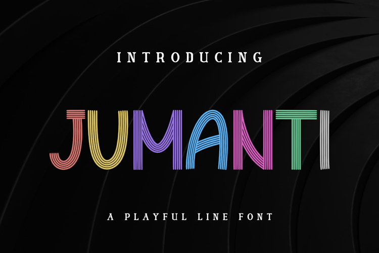 Preview of Jumanti Font