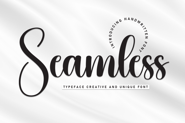 Preview of Seamless Font