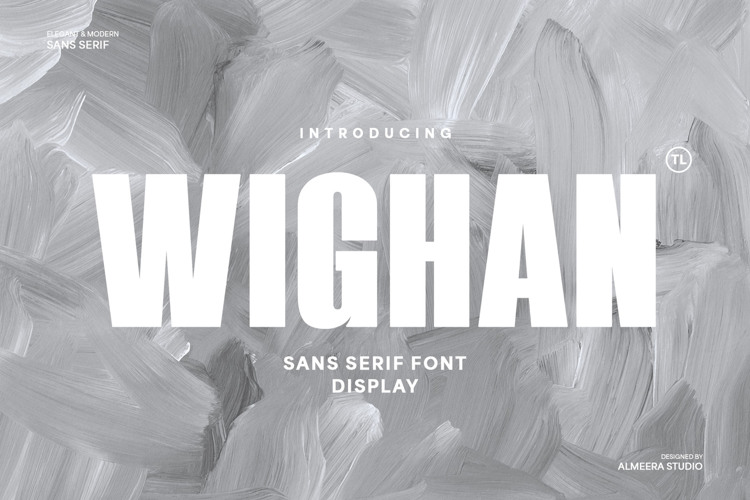 Preview of Wighan Font