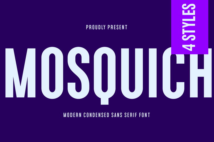 Mosquich Font