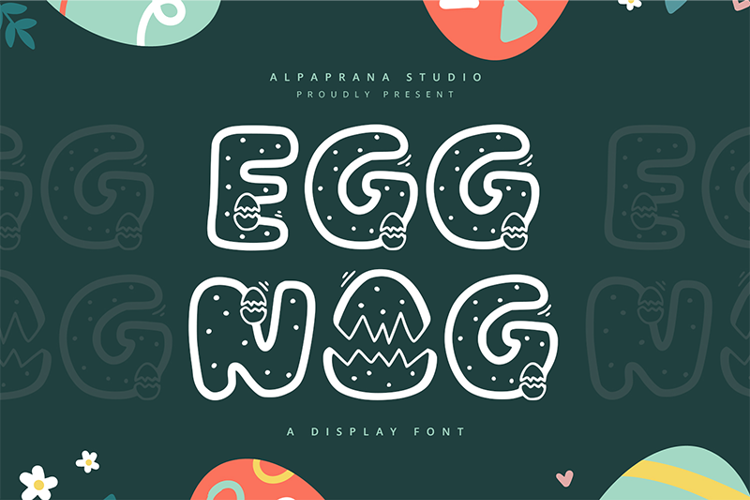 Eggnog Font