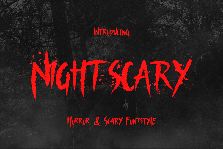 Nightscary Trial Font