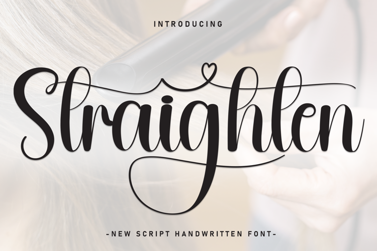 Straighten Font