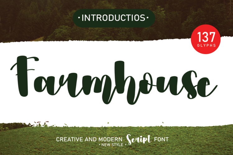 Farmhouse Font