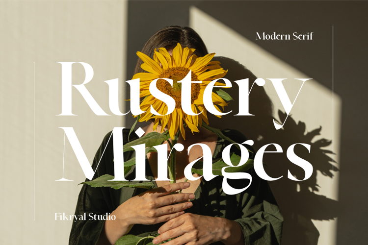 Rustery Mirages Font