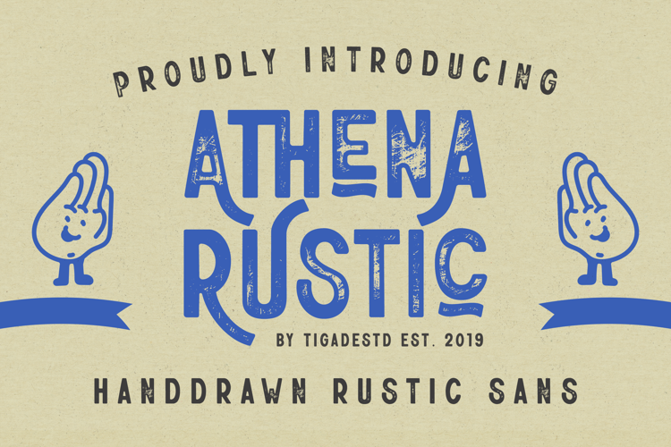 Athena Rustic Font