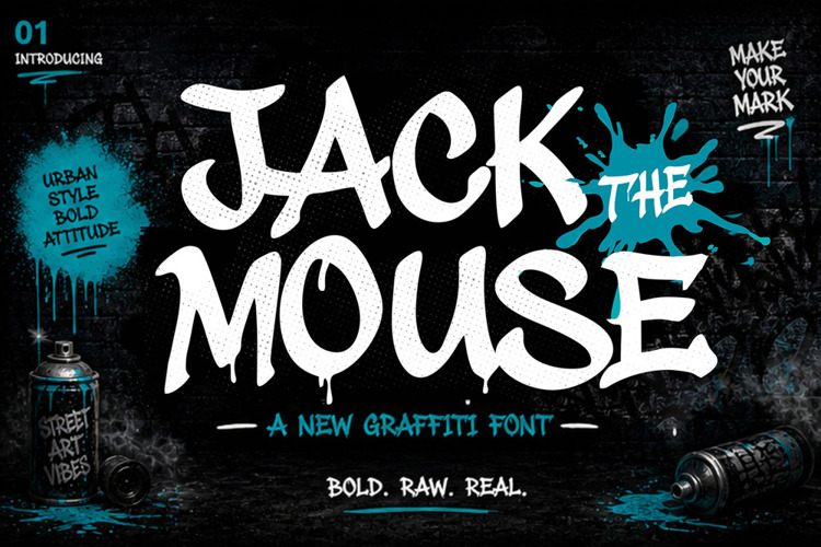 Preview of Jack The Mouse Font