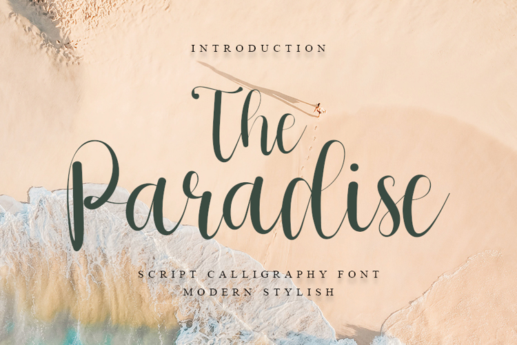 The Paradise Font