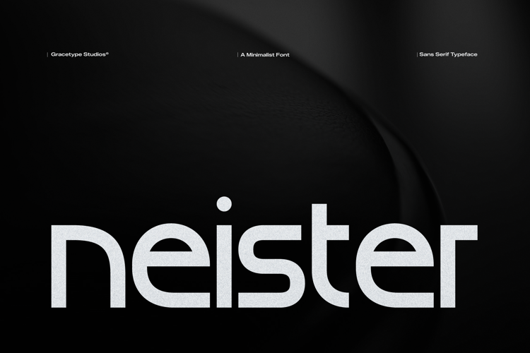 Preview of Neister Font