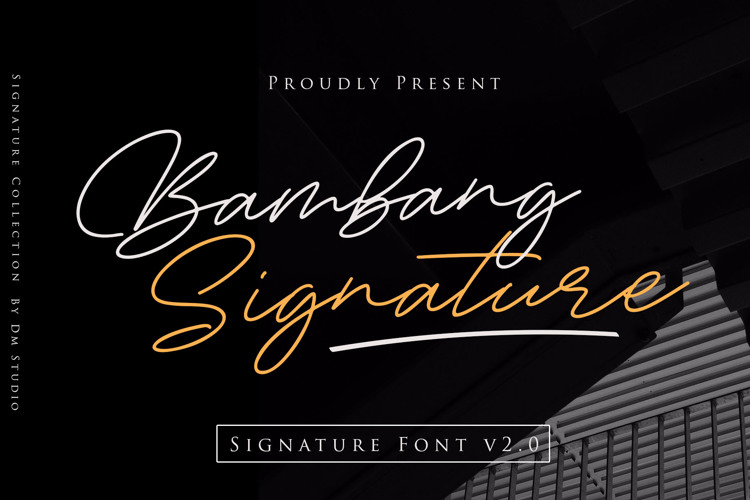 Bambang Signature vol 2.0 Font