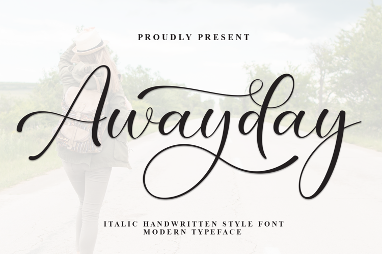 Preview of Awayday Font
