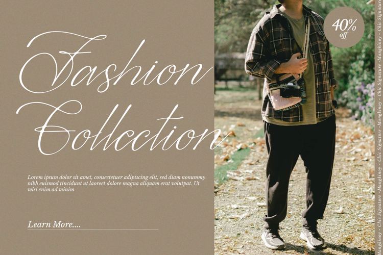 Preview of Mangkinoy Font