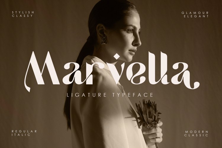 Preview of Marvella Font