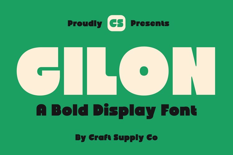 Preview of CS Gilon Font