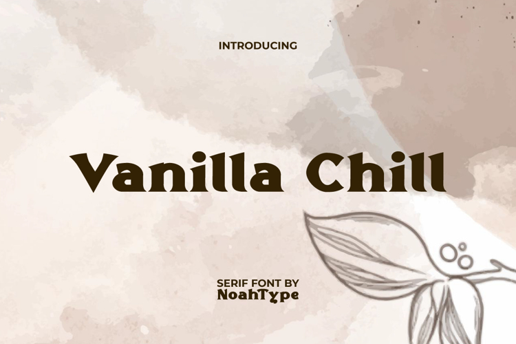 Preview of Vanilla Chill Font