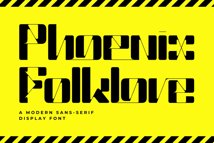 Phoenix Folklore Font
