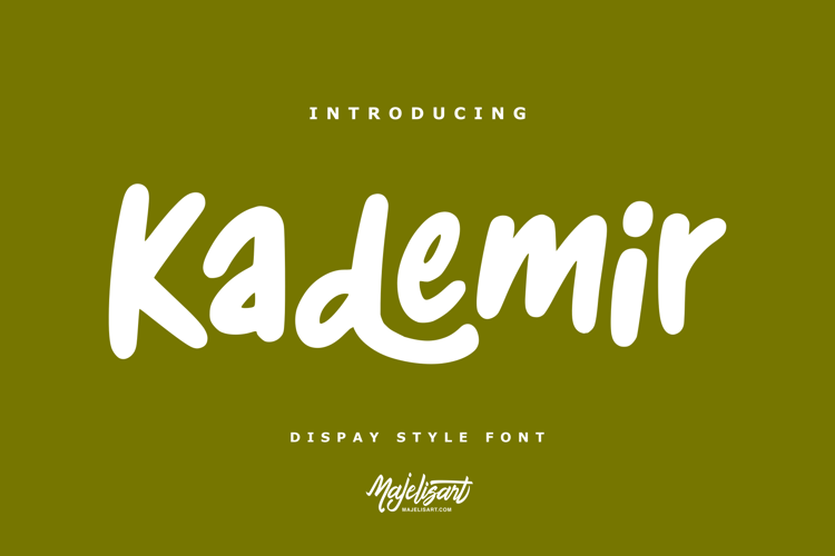 Preview of Kademir Font