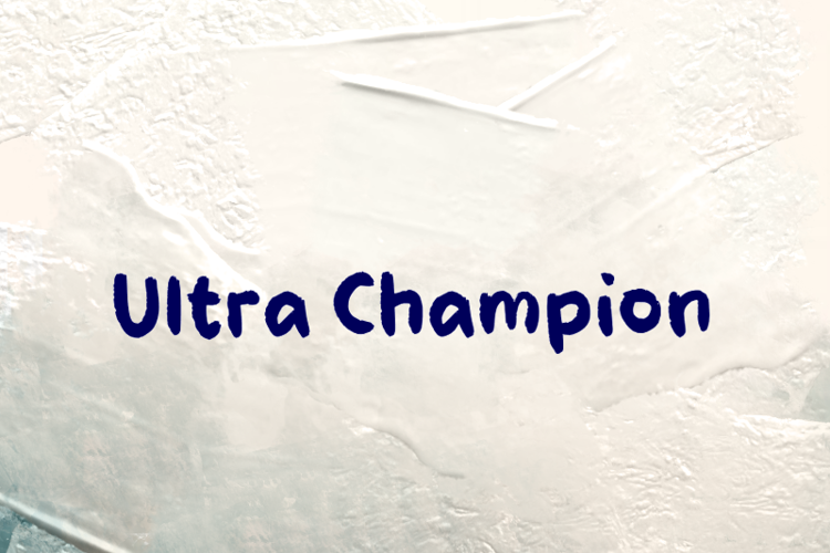 Preview of u Ultra Champion Font