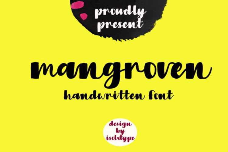 Mangroven Font