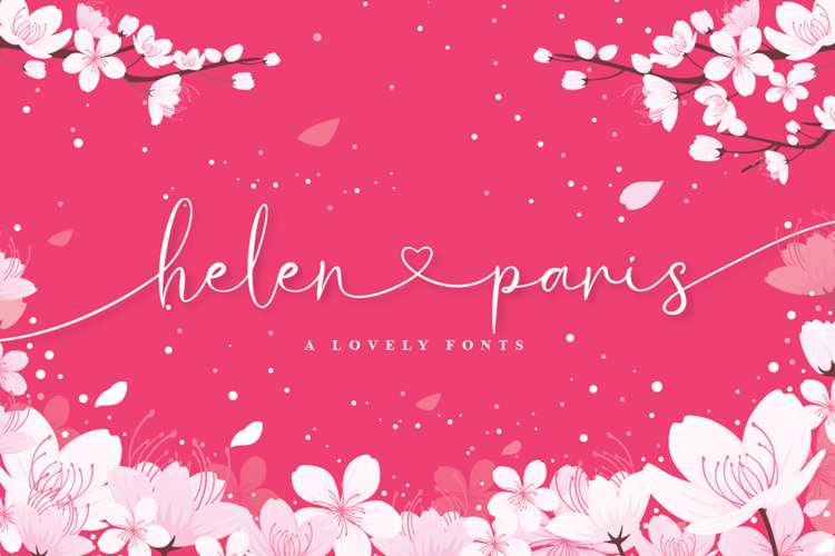 Preview of Helen Paris Script Font