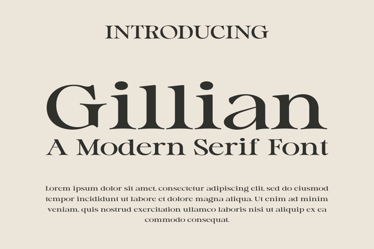 gillian Font