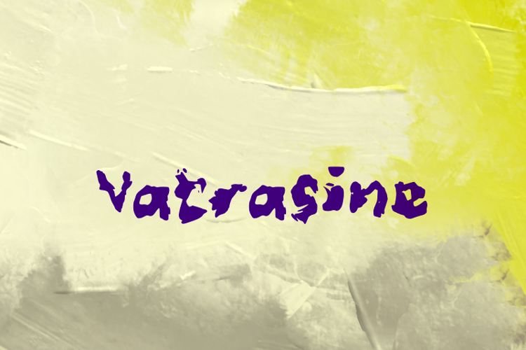 Preview of v Vatrasine Font
