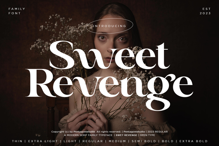 Sweet Revenge Font