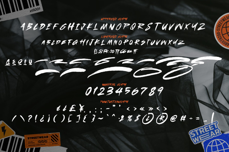 Preview of Wranger Font