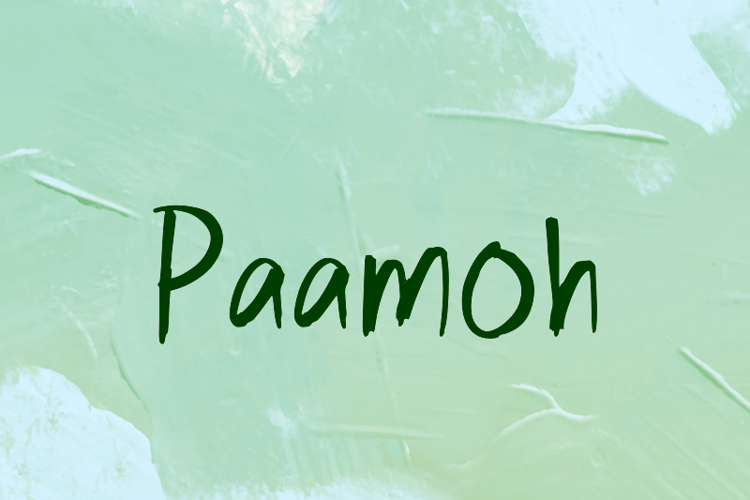 Paamoh Font