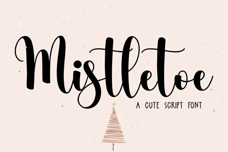 Mistletoe Font