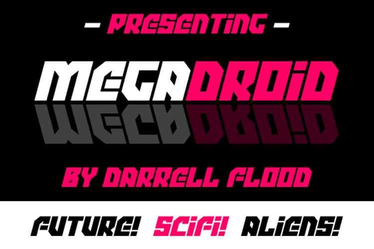 Megadroid Font