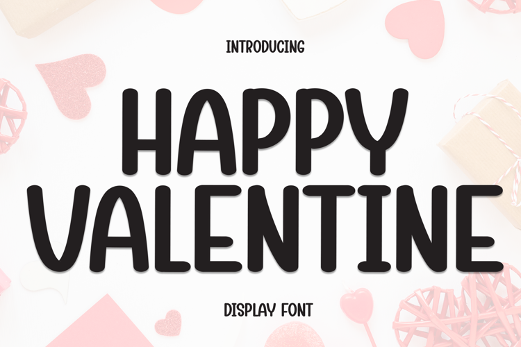 Preview of Happy Valentine Font