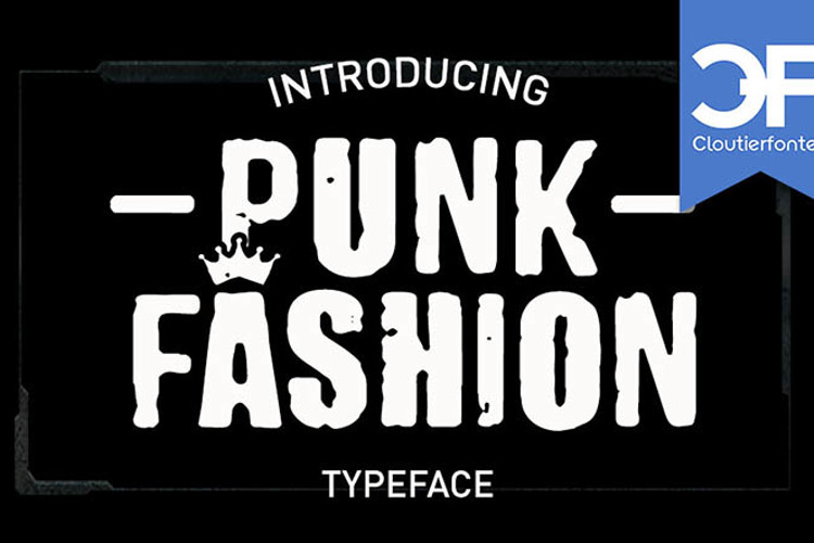 CF Punk Fashion Font