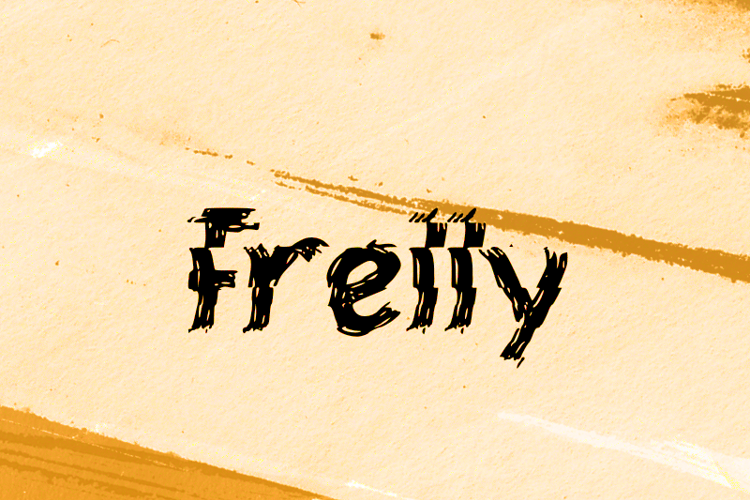 f Frelly Font