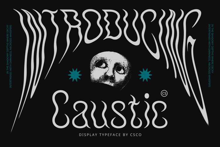 CS Caustic Font