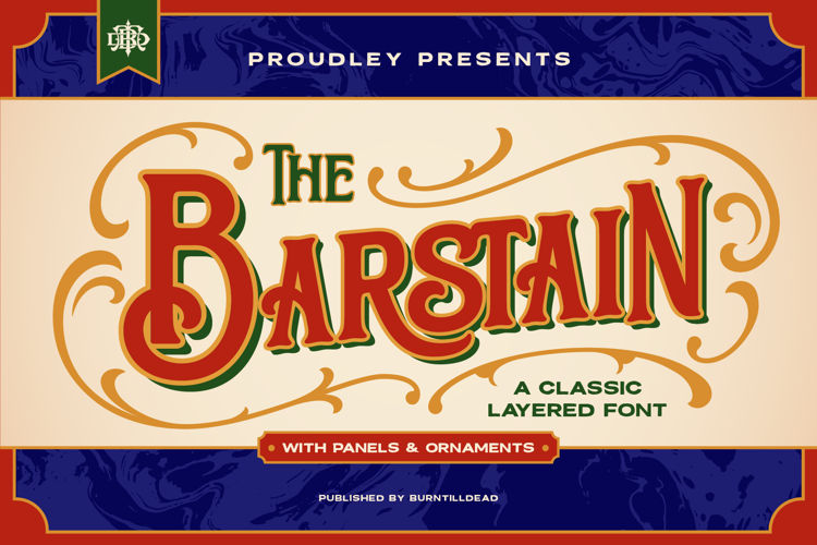 The Barstain Font