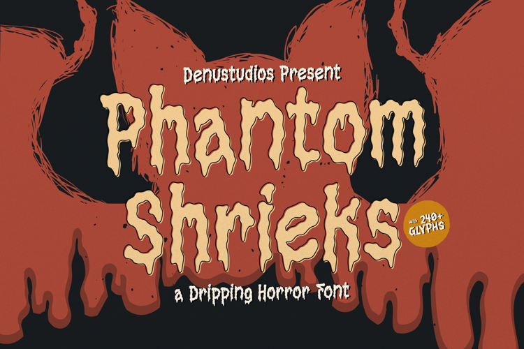 Preview of Phantom Shrieks Font