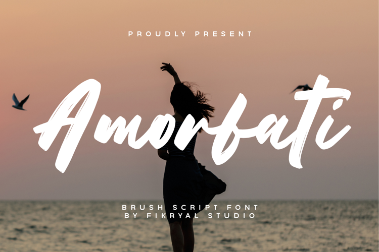 Preview of Amorfati Font