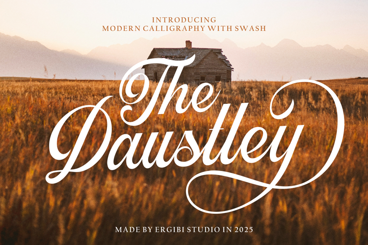 Preview of Daustley Font