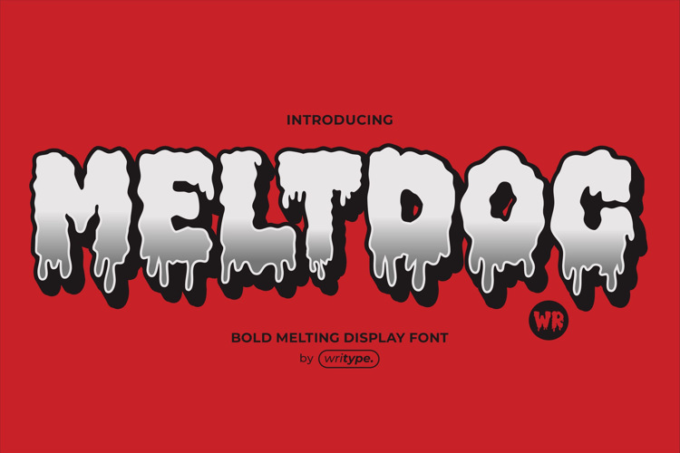 Preview of WR Meltdog Font