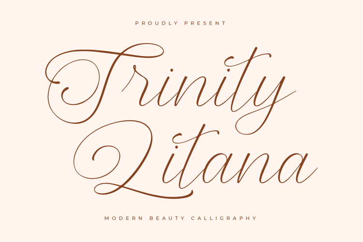 Trinity Litana VERSION Font