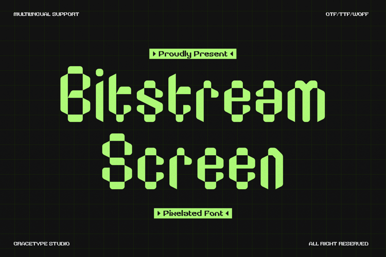 Preview of Bitstream Screen Font