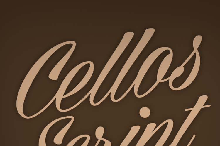 Cellos Script Font