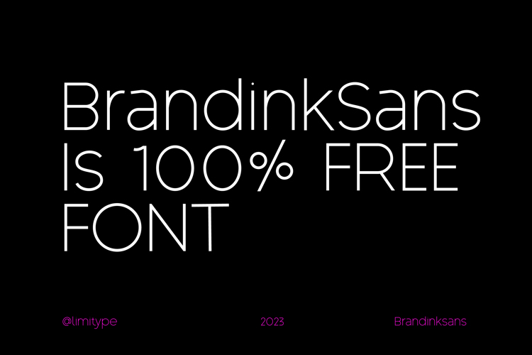 Brandink Sans Font