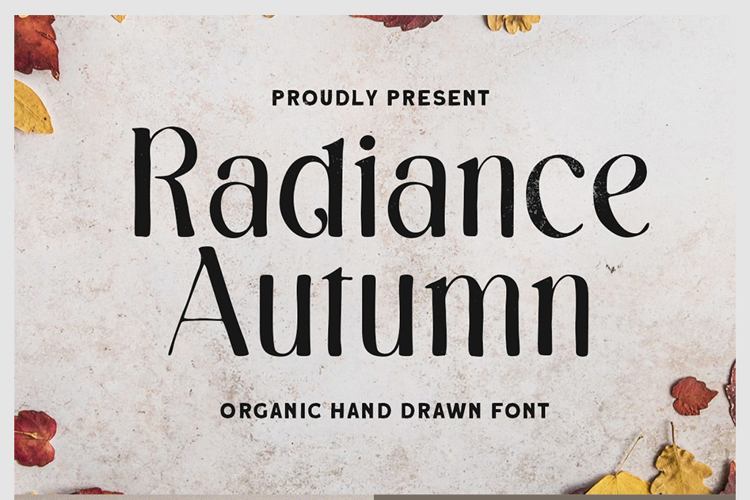 Radiance Autumn Font